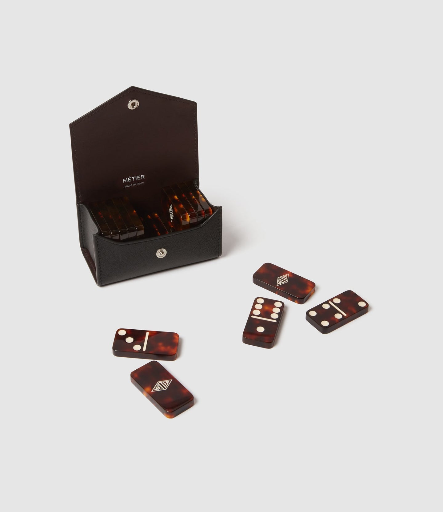 Domino Case Smooth Calfskin Black