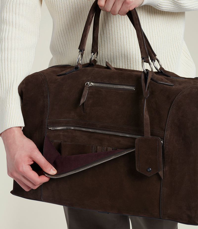 Vagabond Duffle Suede Chocolate