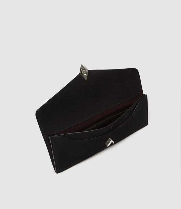 Edge Clutch Nubuck Black