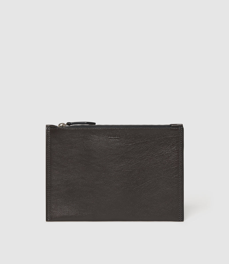 Small Flat Pouch Elvis Anthracite