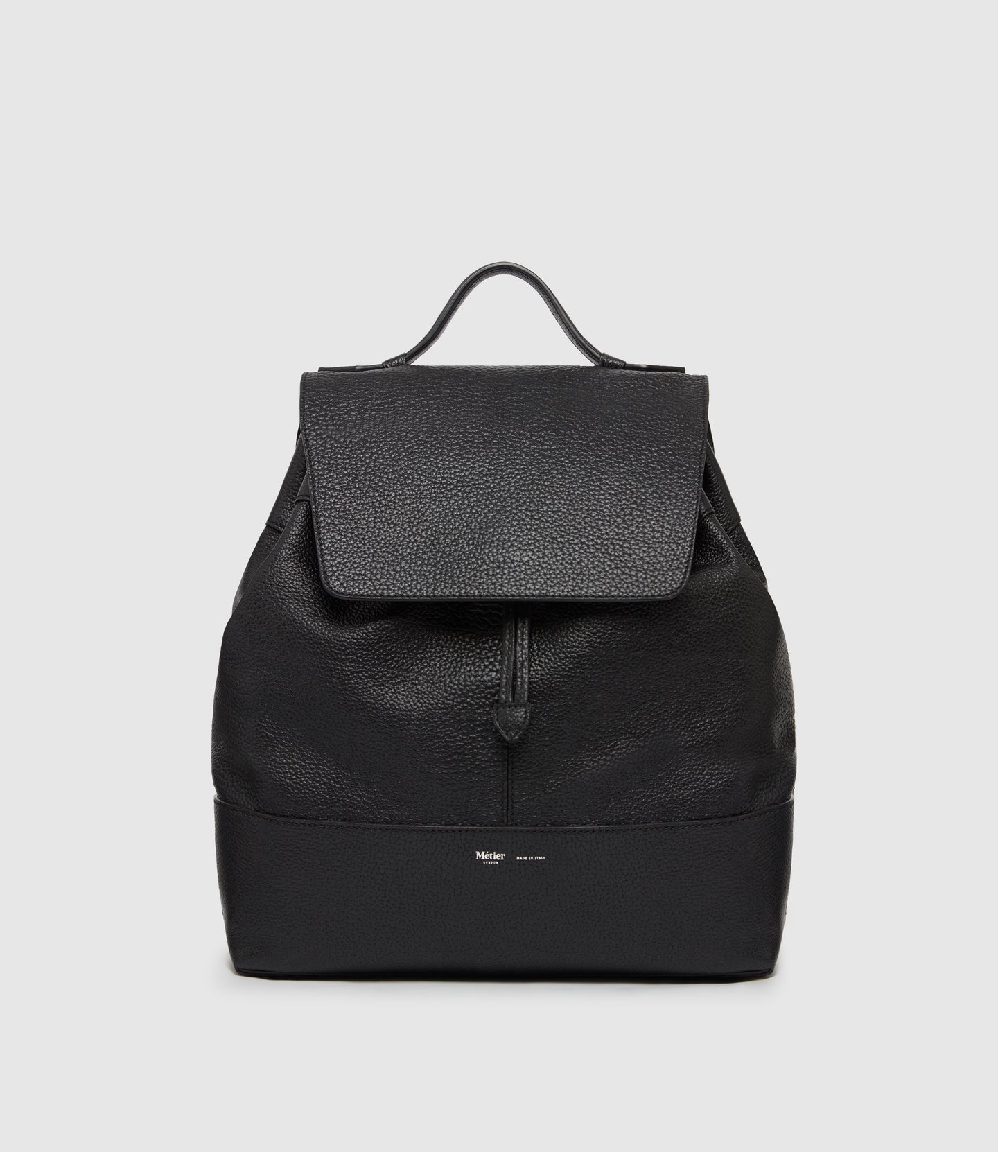 black leather designer backpack women& 39 Glide Backpack Full Grain Black