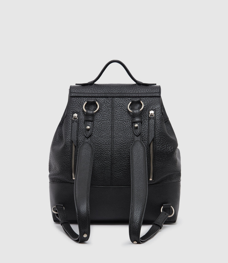 Glide Backpack Bull Calfskin Black