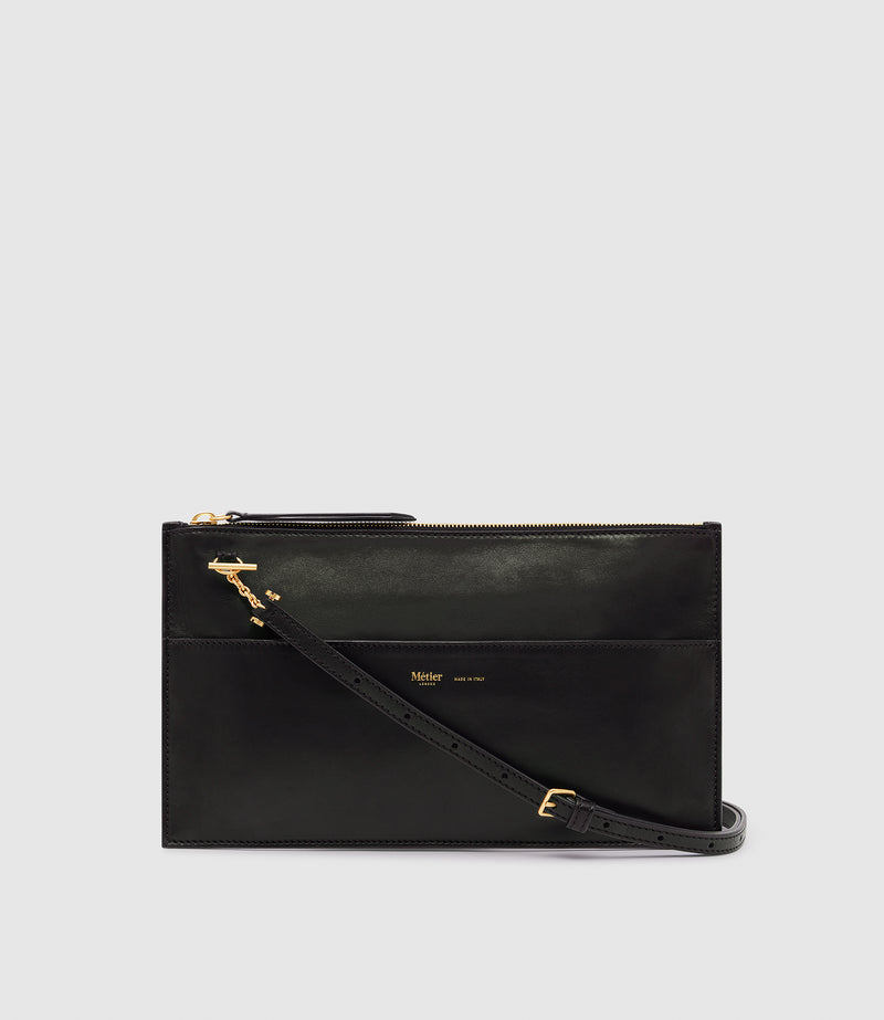 Incognito Clutch Atelier Calfskin Black