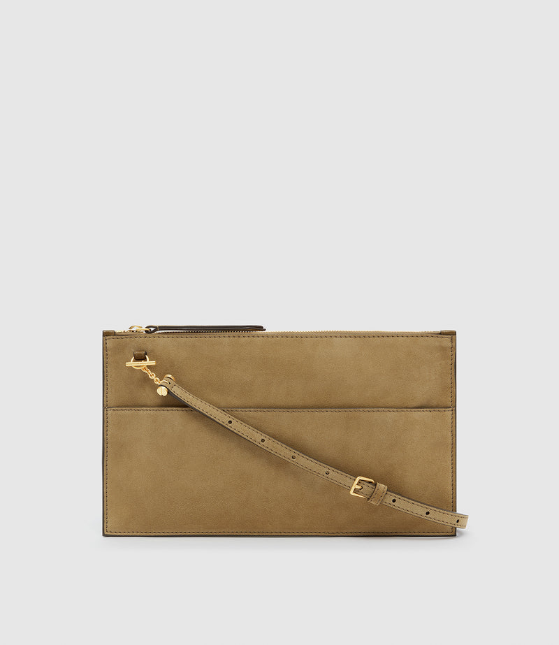 Incognito Clutch Suede Cairo