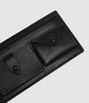 Inside Out Wallet Silky Calfskin Black