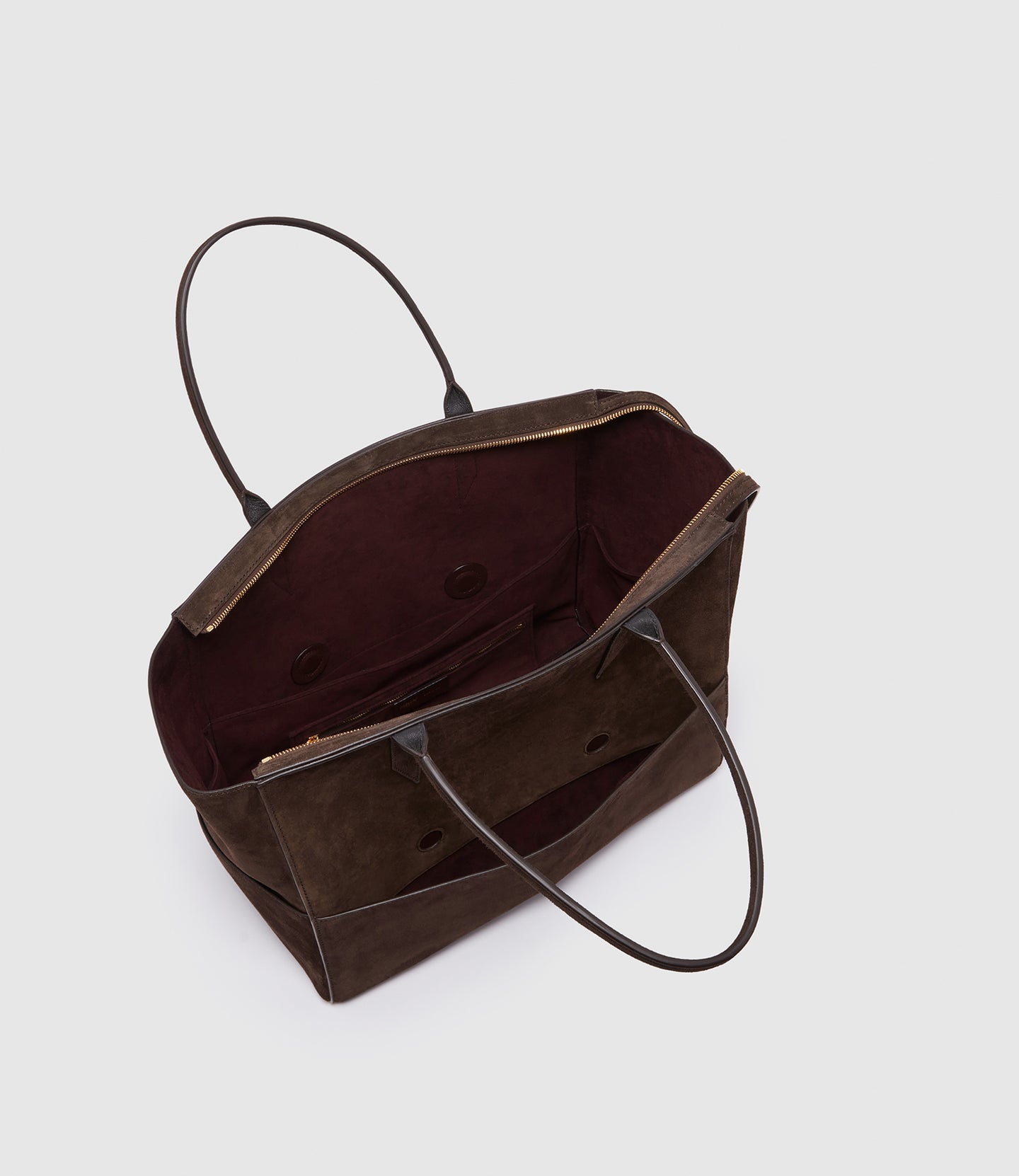 Incognito Small Suede Chocolate