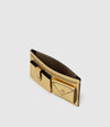 ISSIMO | Métier Inside Out Wallet Metallic Calfskin Gold
