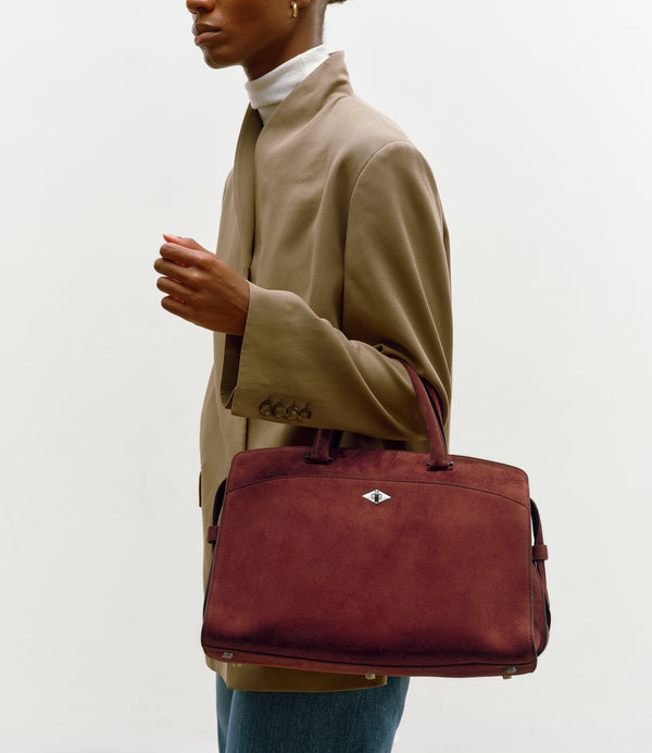 Private Eye Suede Merlot