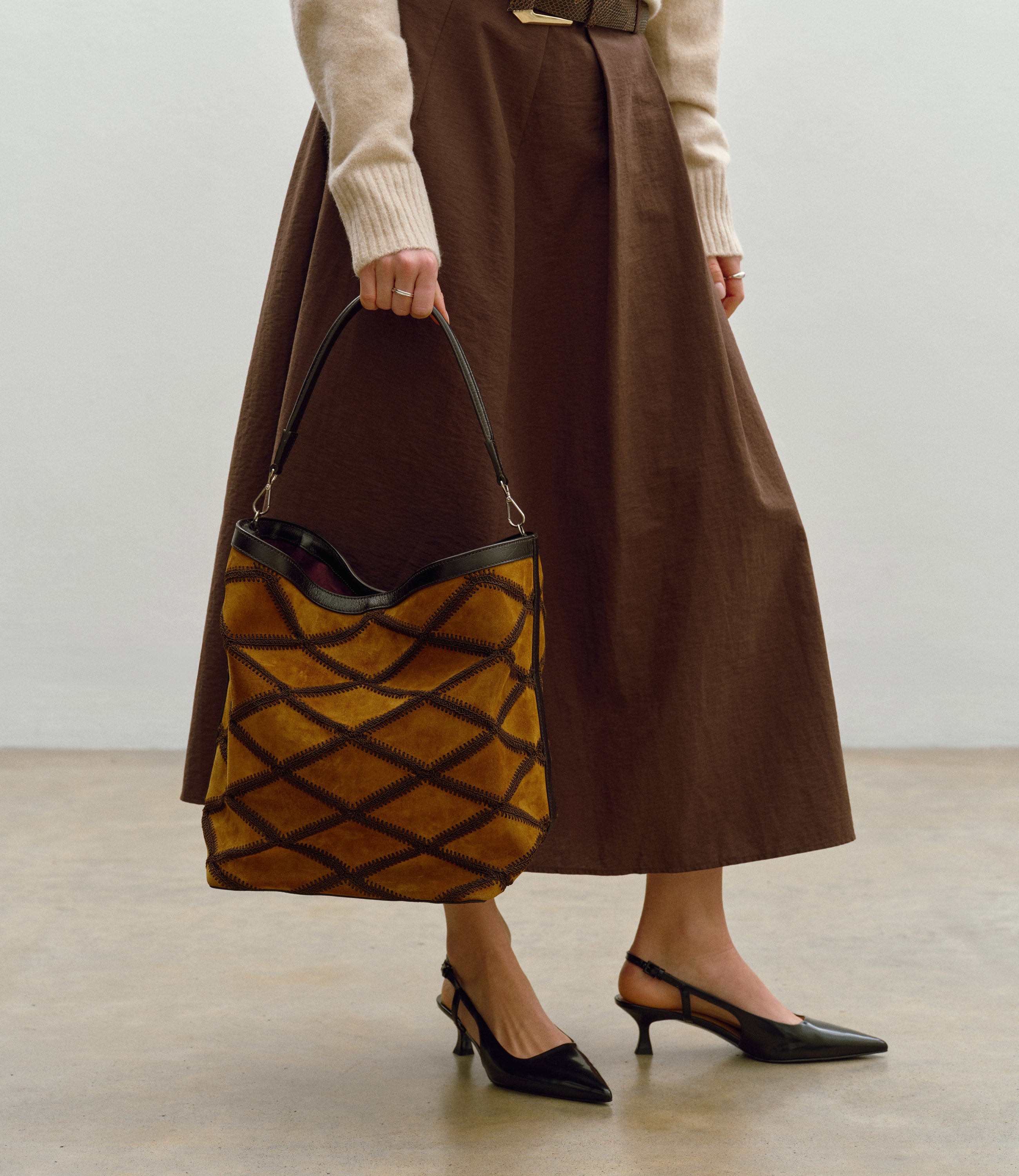 Twist 22 Suede Patchwork Marrakech | Métier US