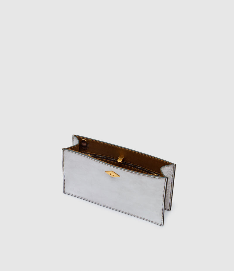 ISSIMO | Métier Ease Metallic Calfskin Silver
