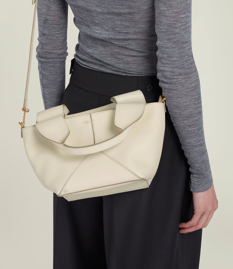 Market Mini Smooth Calfskin White Sand