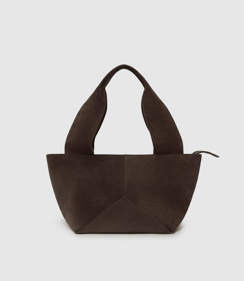Market Small Suede Chocolate