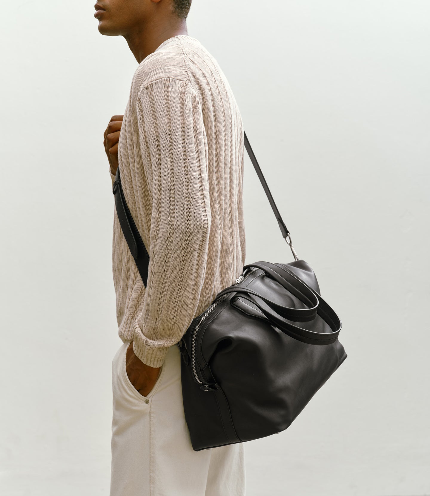 Nomad All Day Supple Calfskin Black