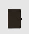 A5 Notebook Cover Pebble Grain Chocolate
