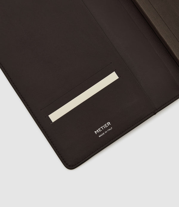 A5 Notebook Cover Pebble Grain Chocolate