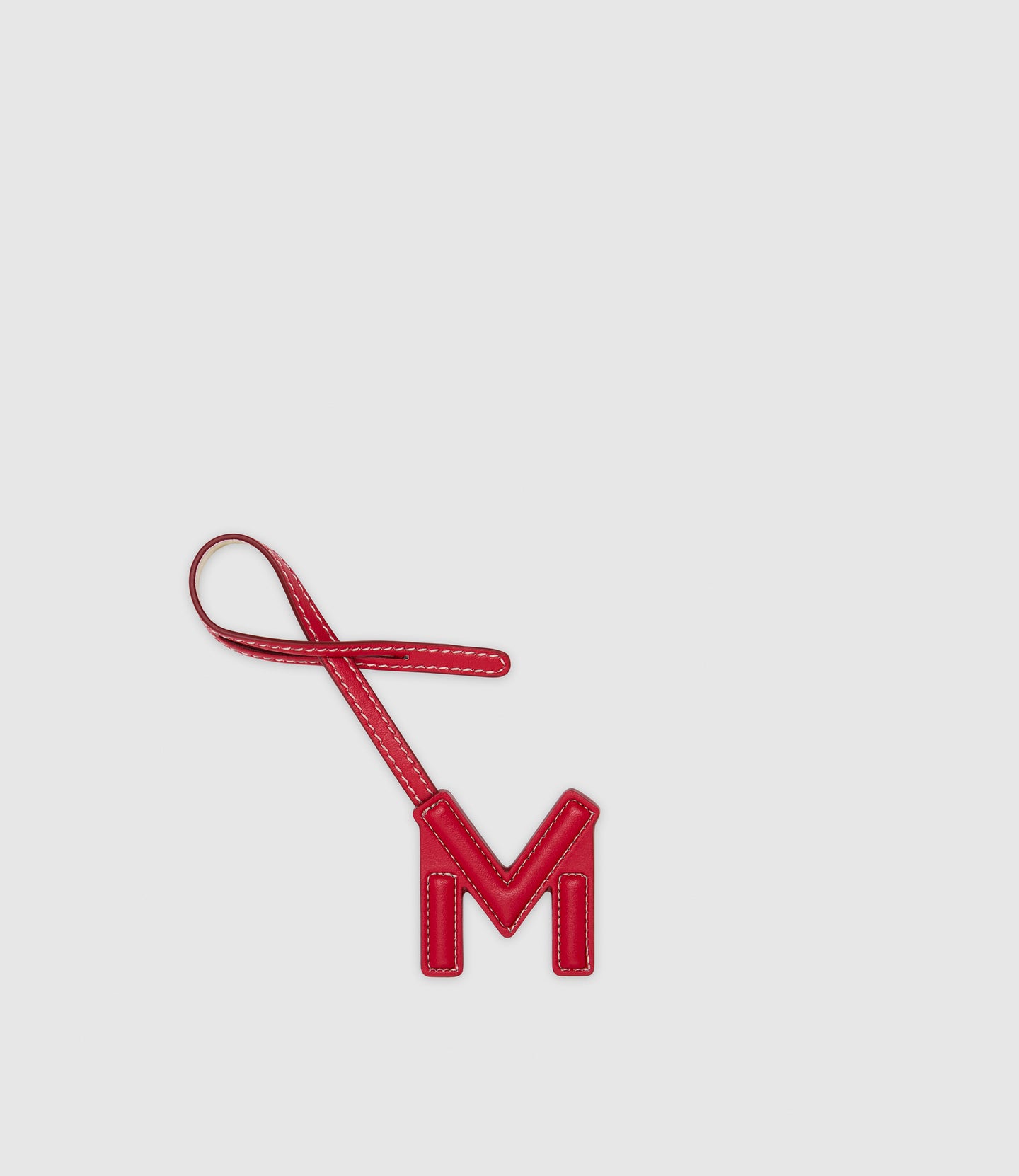 Westman Atelier By Métier Personalisation Letter Charm Apple Leather Red and White