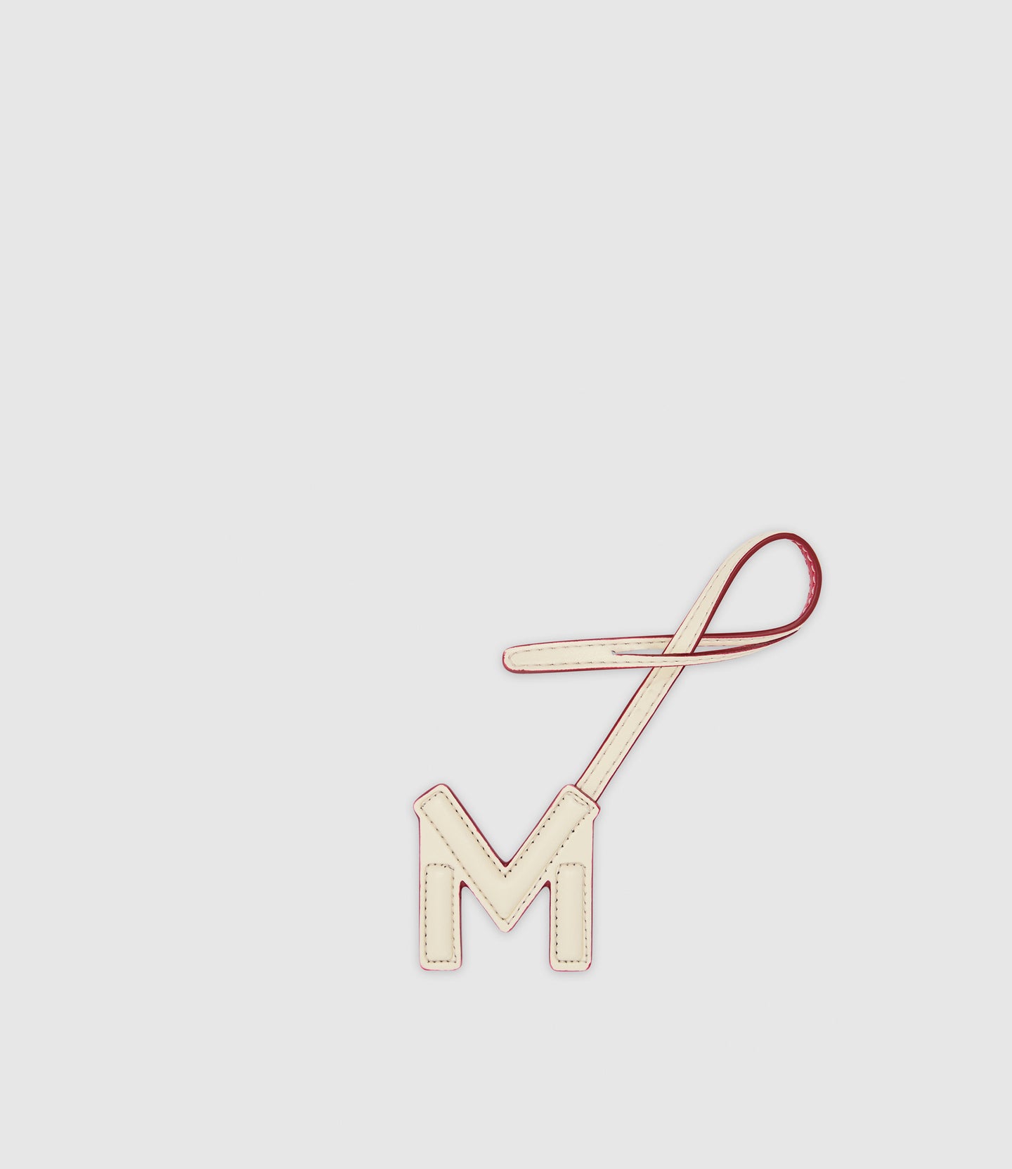 Westman Atelier By Métier Personalisation Letter Charm Apple Leather Red and White