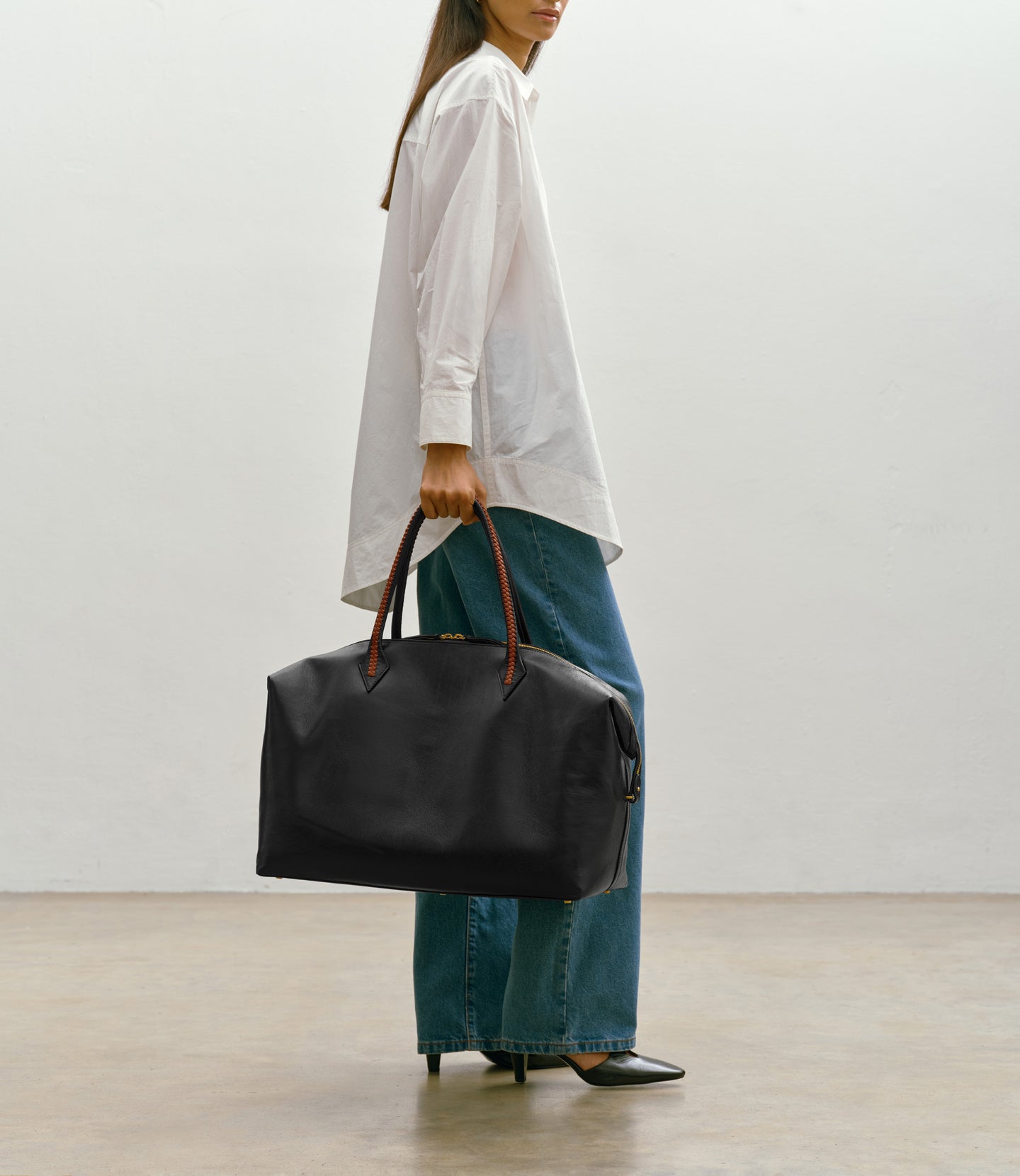 Vérité Weekend Elvis Black with Cognac