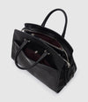 Private Eye Buttery Nappa Black with Silver Hardware