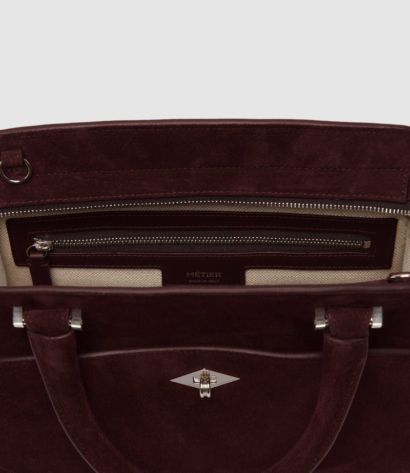 Private Eye Mini Suede Amarone
