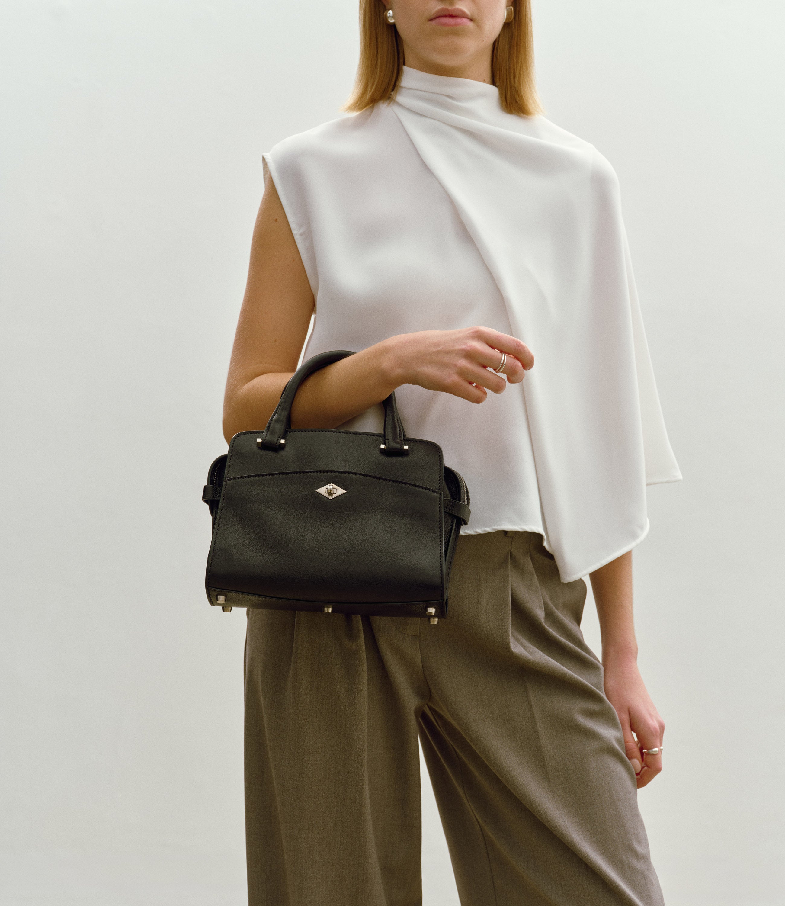 Métier Private Eye Large Handmade Italian Leather Suede Marrakech