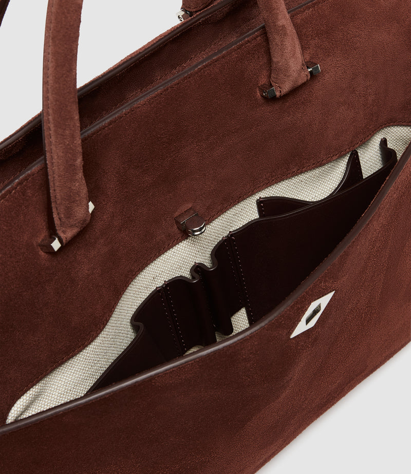 Private Eye Suede Merlot