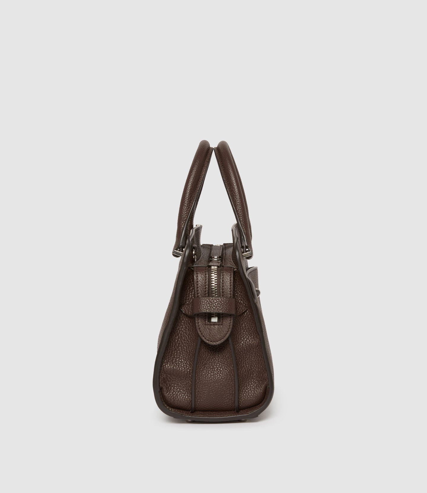 Private Eye Mini Soft Grain Leather Café