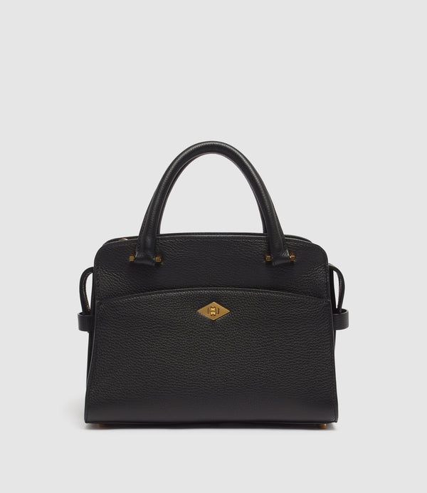 Private Eye Mini Soft Grain Leather Black