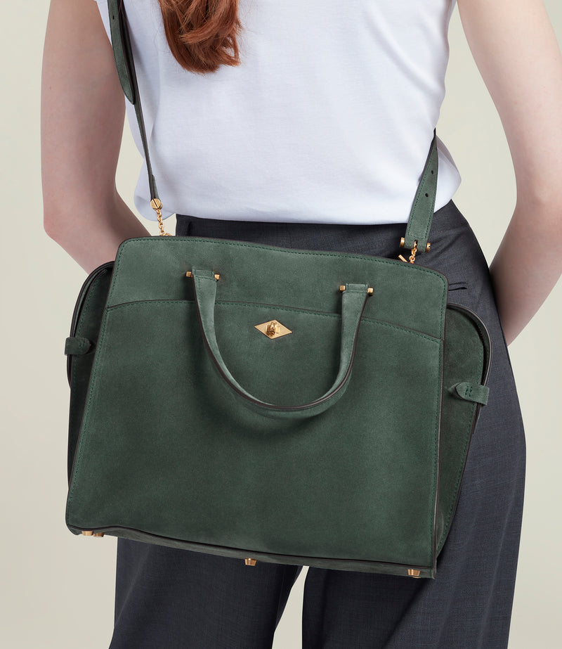 Private Eye Slim Suede Emerald