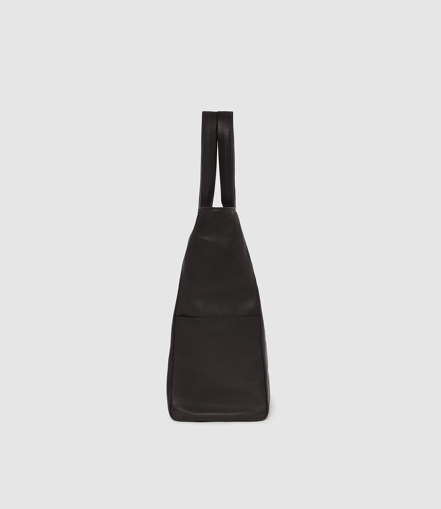 Passerby North-South Supple Calfskin Black