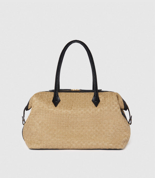 Vérité All Day Bag Woven Fabric Sahara