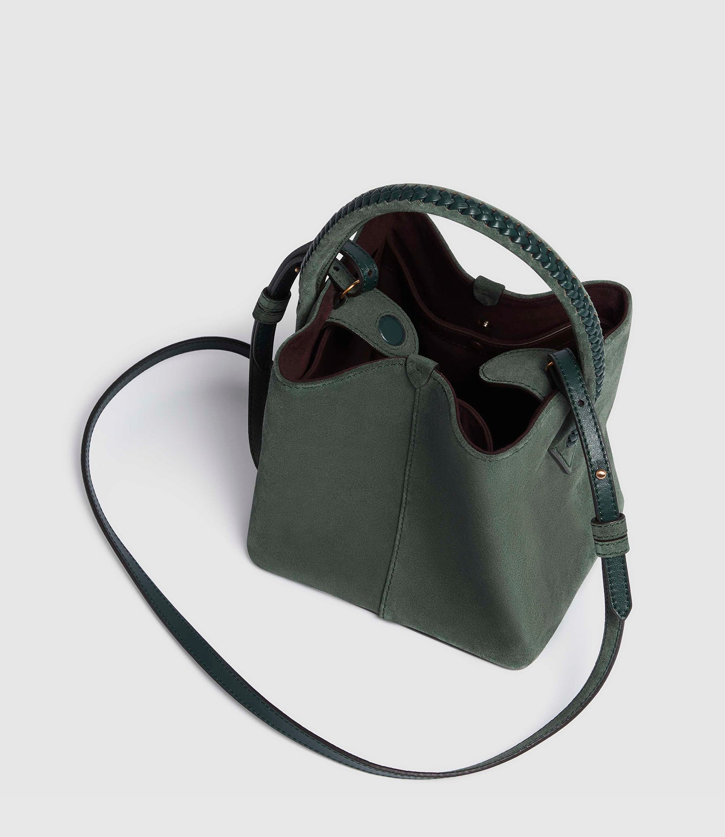 Vérité Mini Suede Emerald