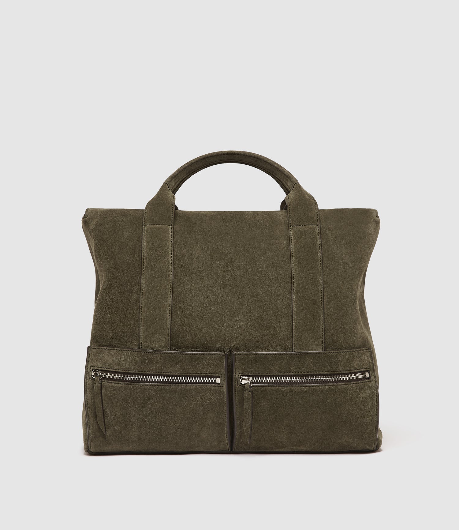 Closer Slim Handmade Italian Leather Briefcase Suede Marrakech