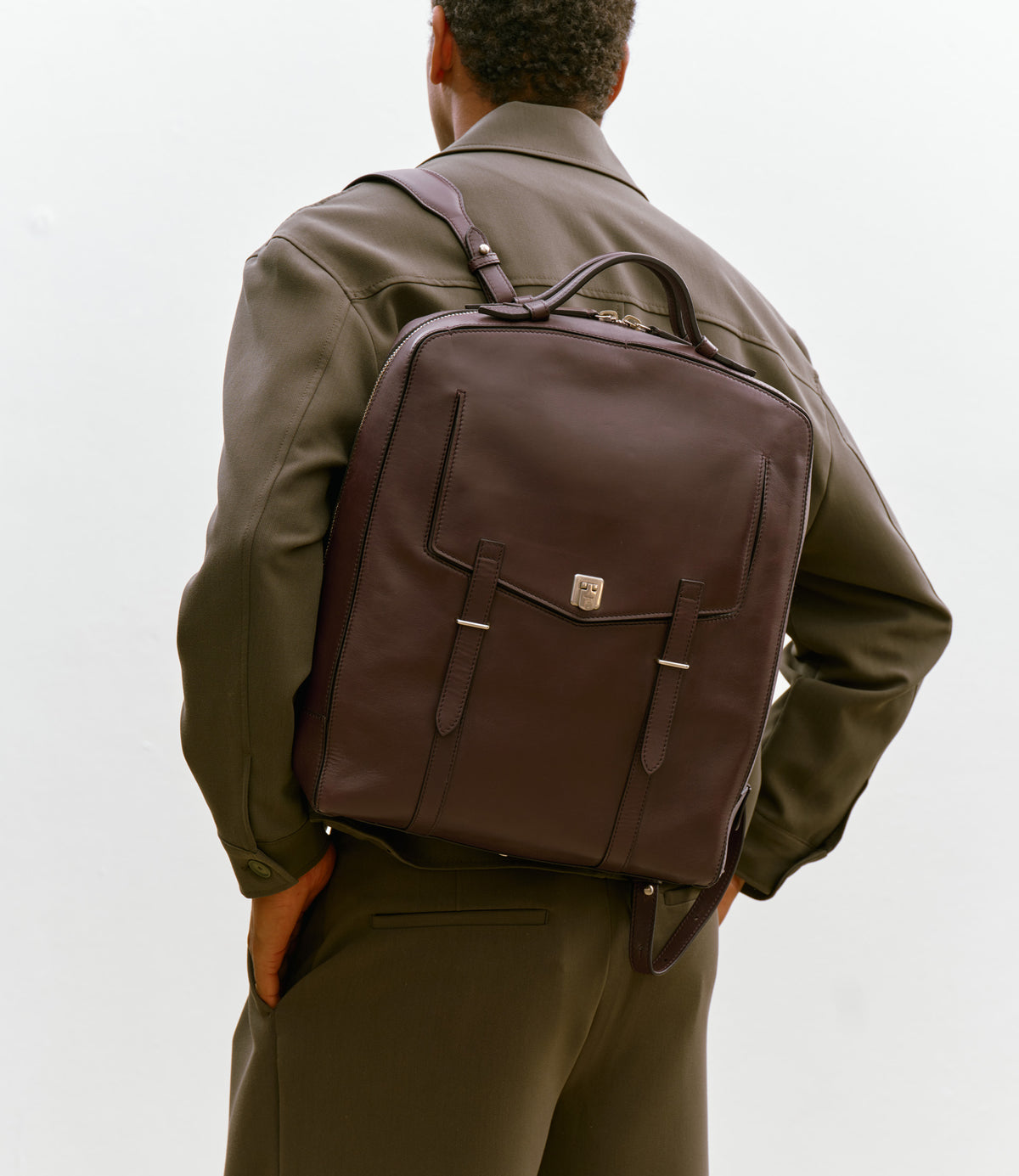 Bull Rider Backpack Rider Backpack Rodeo Calfskin Maduro | Métier US