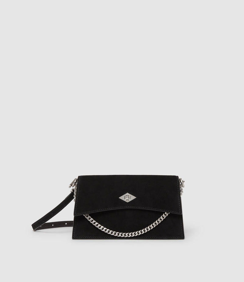 Roma Mini Buttery Suede Black