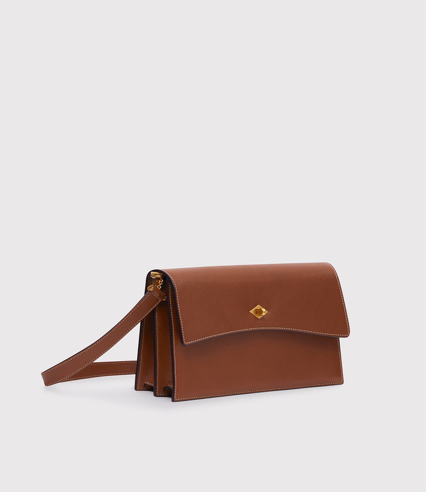 Roma Shoulder Bag Buffalo Cognac