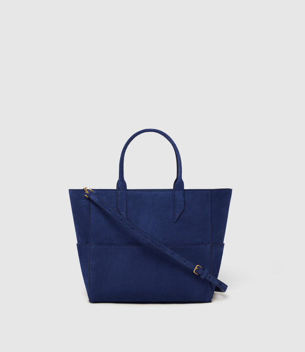 Incognito Crossbody Suede Navy