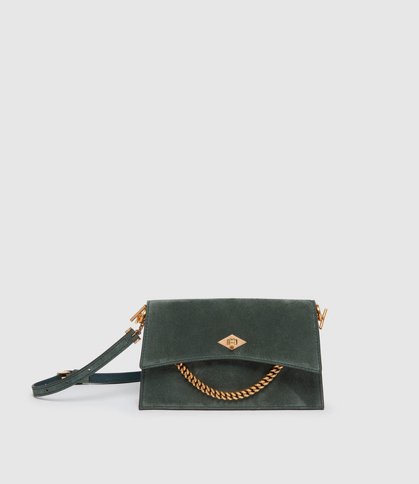 Roma Mini Suede Emerald