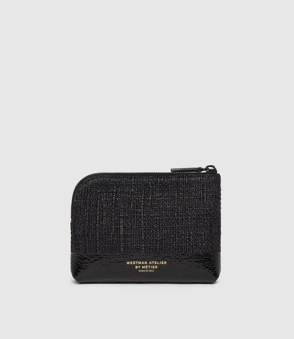 Westman Atelier By Métier Petite Makeup Pouch Bouclé Black