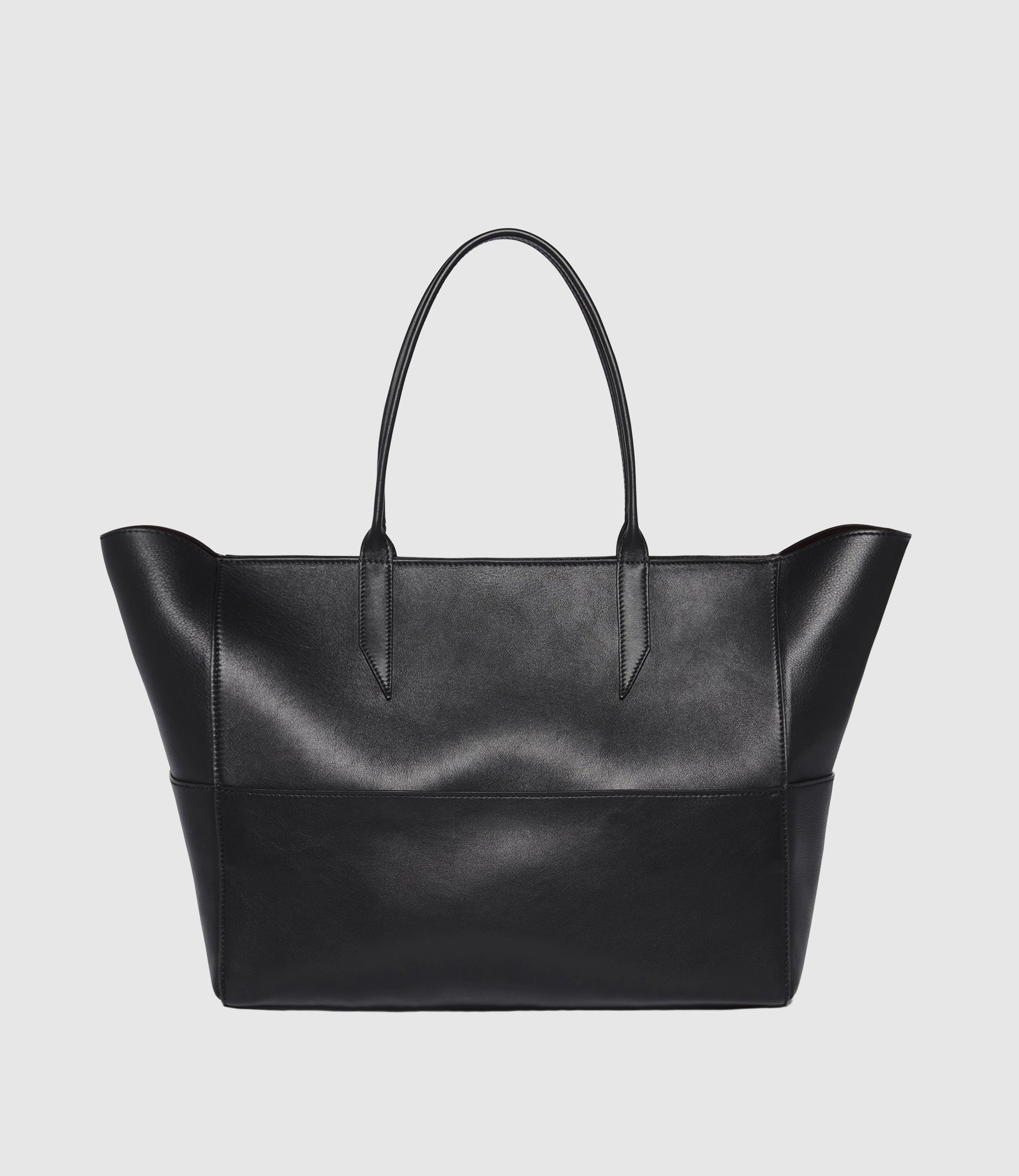 Métier Incognito 36 Handmade Italian Leather Tote Bag Suede