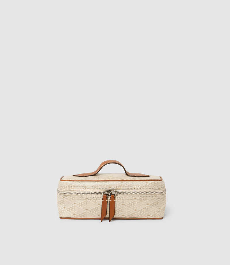 One Day Toiletry Bag Signature Canvas Light