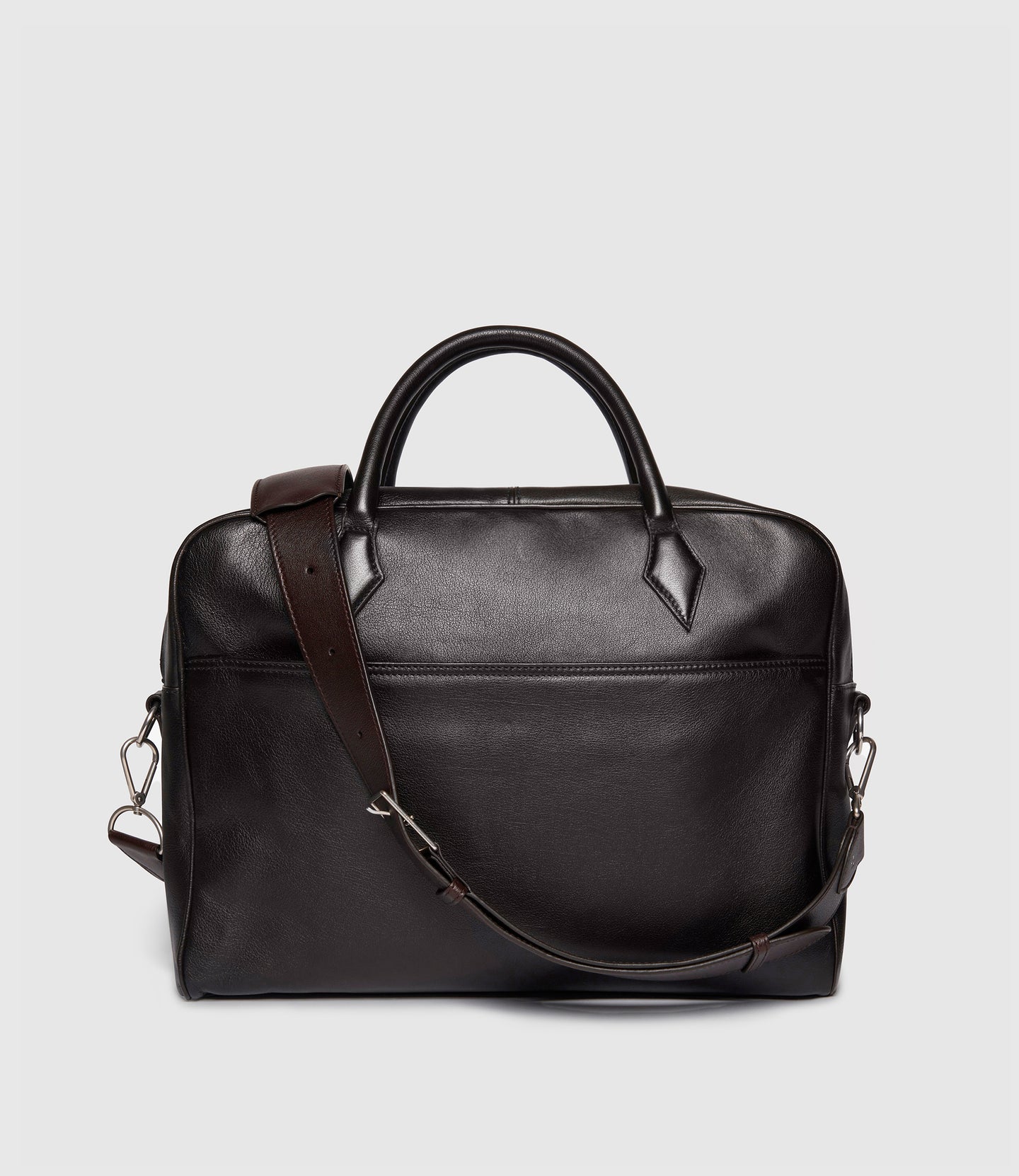 Closer All Day Briefcase Buffalo Cacao