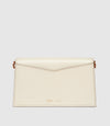Roma Mini Clutch Smooth Calfskin White Sand