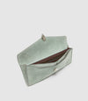 Edge Clutch Suede Terra