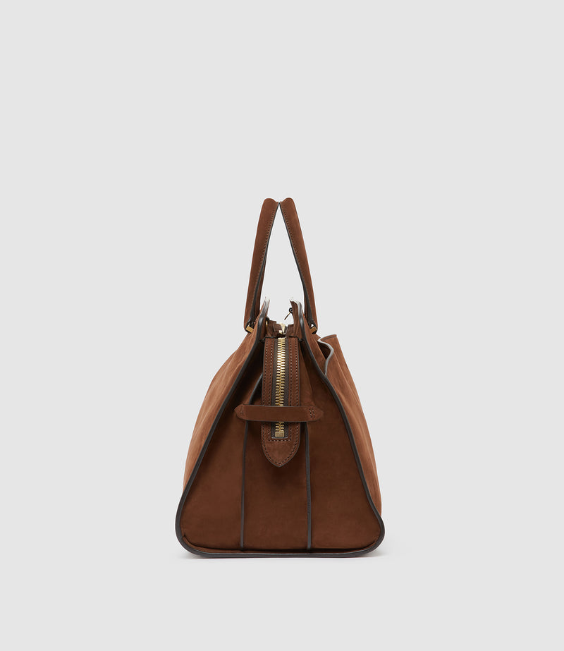 Private Eye Nubuck Chestnut