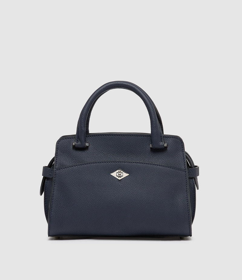 Private Eye Mini Soft Grain Leather Midnight