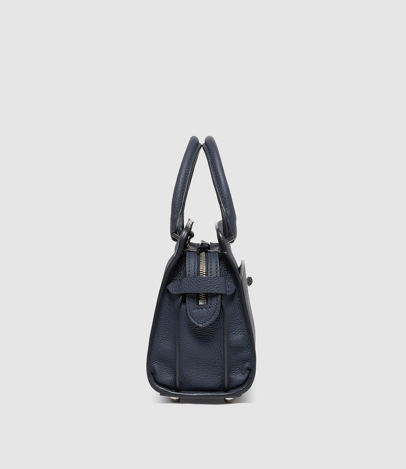 Private Eye Mini Soft Grain Leather Midnight