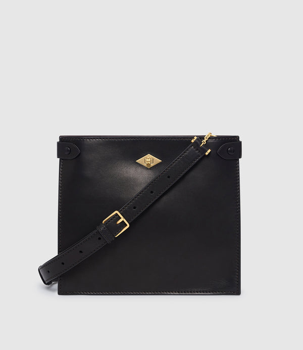 Stowaway Crossbody Buttery Nappa Black