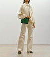 Stowaway Crossbody Nubuck Bright Emerald