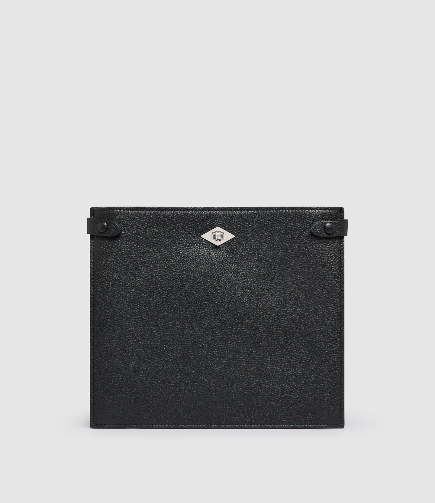 Stowaway Crossbody Soft Grain Leather Black